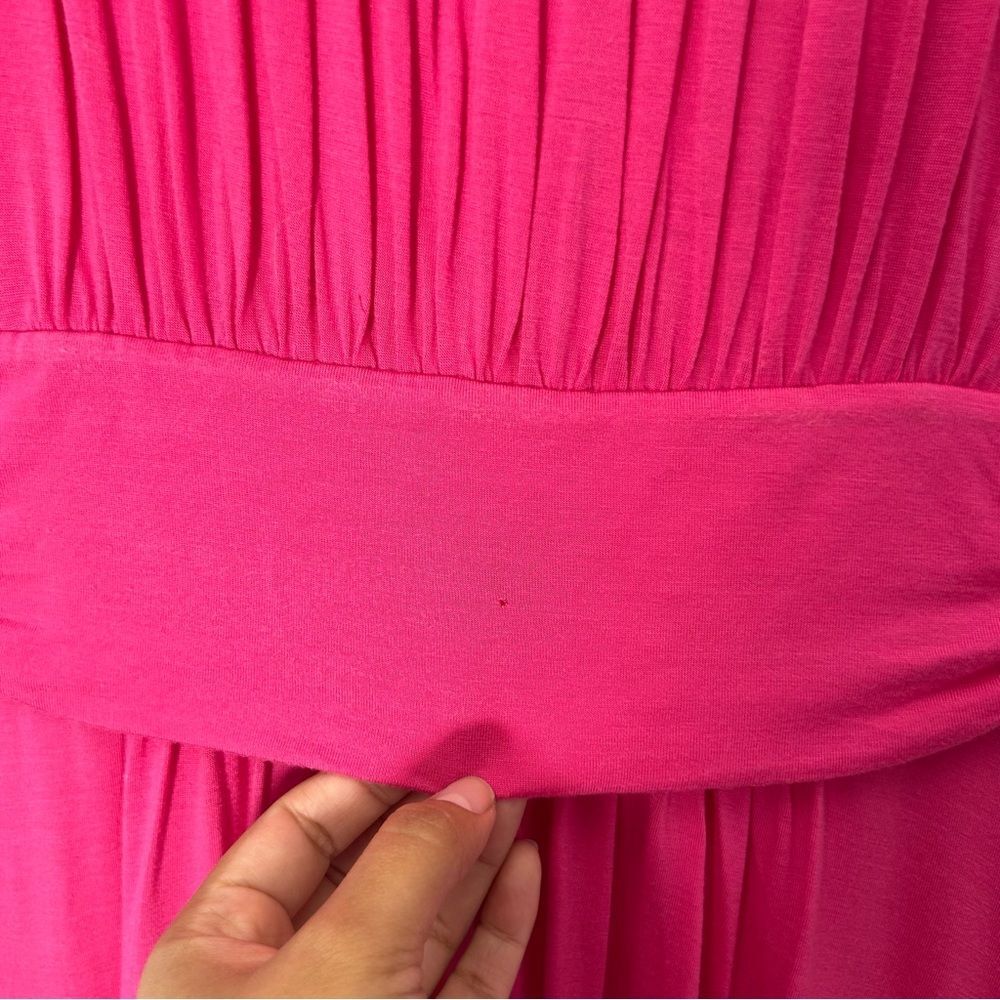 Boden Day Dress Bright Pink Jersey Size US 4L - Picture 12 of 14